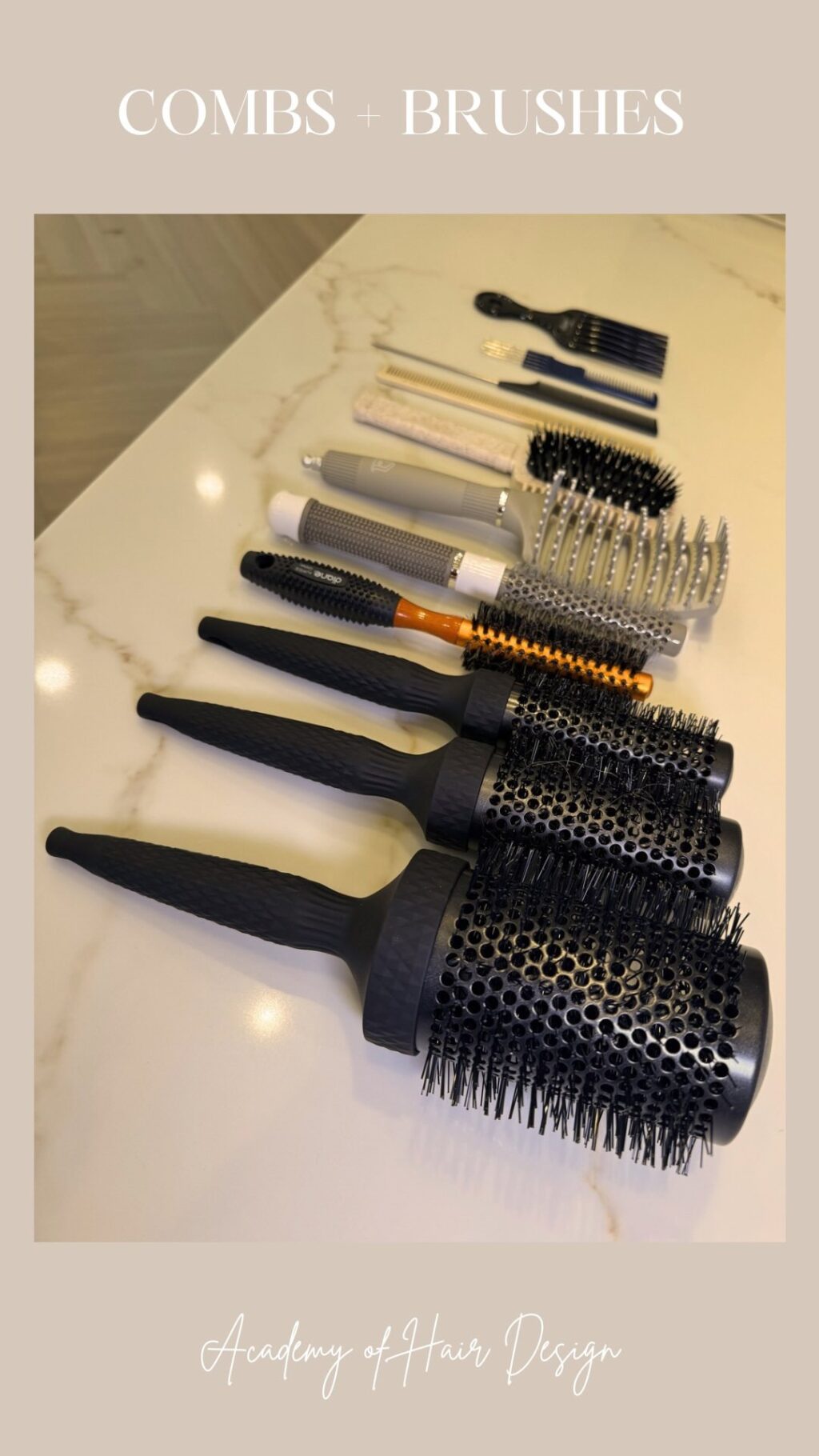 Instagram post from academyofhairdesign_. This post is in position 2.